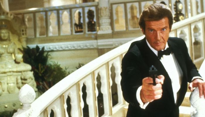 Roger Moore as James Bond