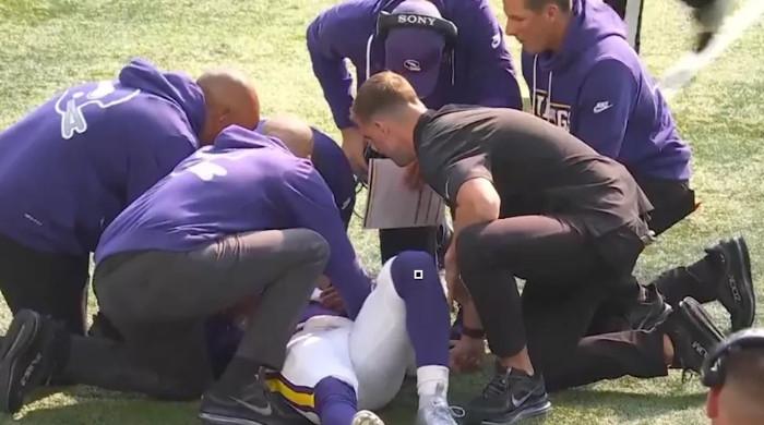 Kyler Murray injury: Vikings quarterback ruled out after frightening hit against Packers