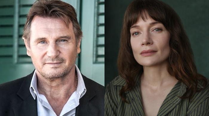 Liam Neeson, Stella Stocker spark romance rumors with PDA move