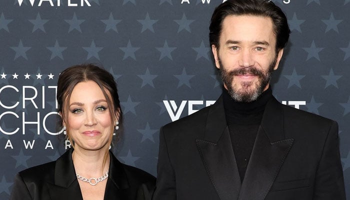 Pregnant Kaley Cuoco fights tears as Tom Pelphrey gives sweet shout-out at 2026 Emmy