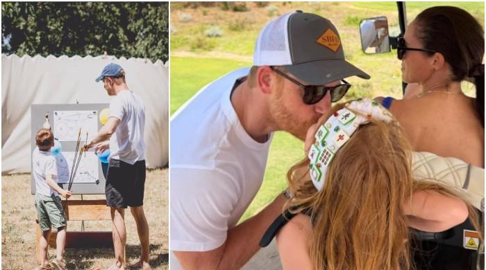 ‘Happy birthday my love!’: Pics & videos of Archie & Lilibet bonding with Prince Harry release