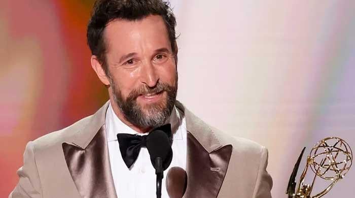 Noah Wyle fights back tears as he accepts best actor trophy at Emmys
