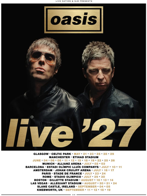 Oasis hypes up upcoming 2027 tour as Noel Gallagher promises ‘better’ shows