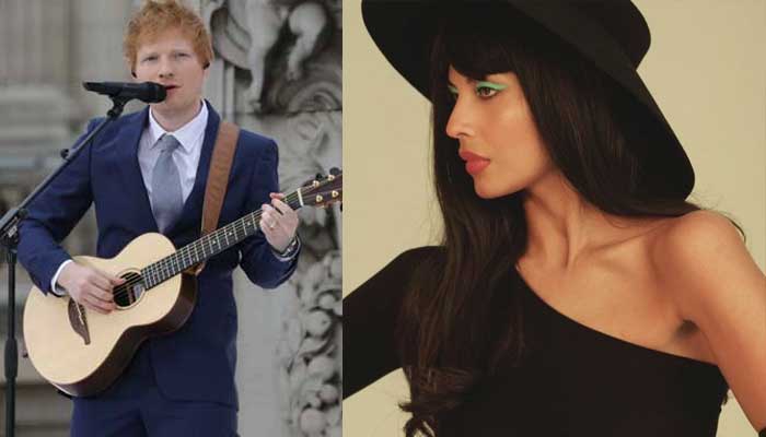 Jameela Jamil responds to Ed Sheeran controversy with Godmother Diana remark