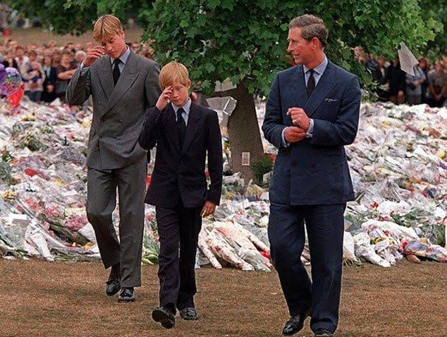 Why Charles ‘made’ Prince William, Harry walk with Diana’s coffin: ‘He feared the public’