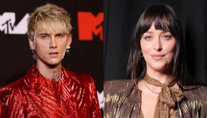 Dakota Johnson describes dating musicians as she gets close to MGK