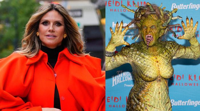 Heidi Klum drops bloody hint about her 2026 Halloween costume