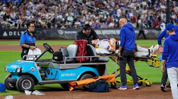 Mets’ Jared Young taken to hospital after brutal on-field collision with pitcher Nolan McLean