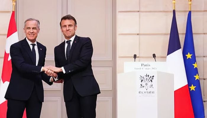 Macron, Carney hold milestone summit in French archipelago amid shifting alliances