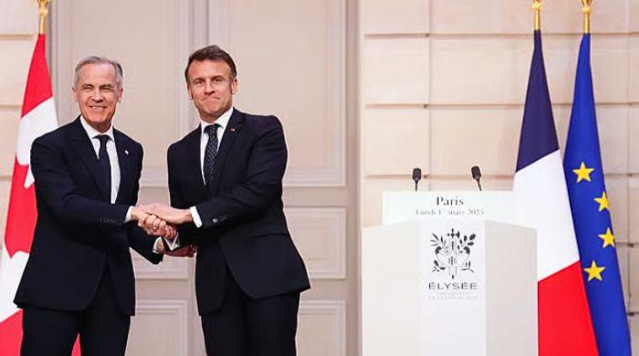 Macron, Carney hold milestone summit in French archipelago amid shifting alliances