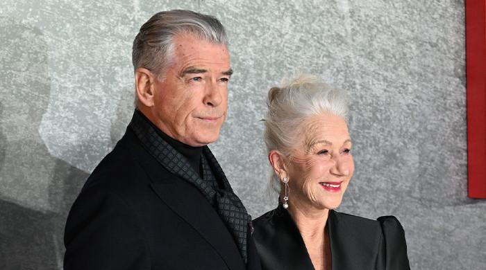 Pierce Brosnan and Dame Helen Mirren get candid about life off ‘MobLand’ set