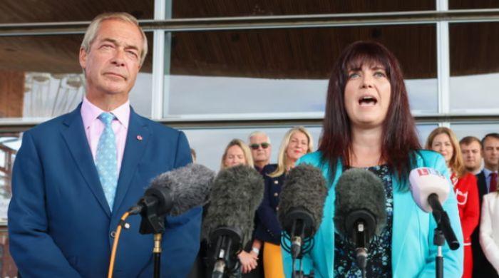 Nigel Farage names Helen Jenner as new Reform UK leader in Wales after pedecessor's arrest