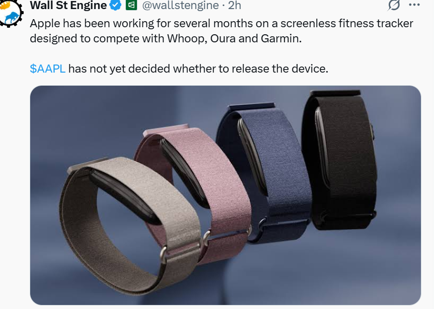Apple’s screenless fitness tracker plans revealed: What to know