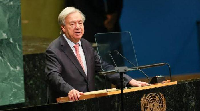 UN chief urges action on AI curbs and ongoing wars in final address