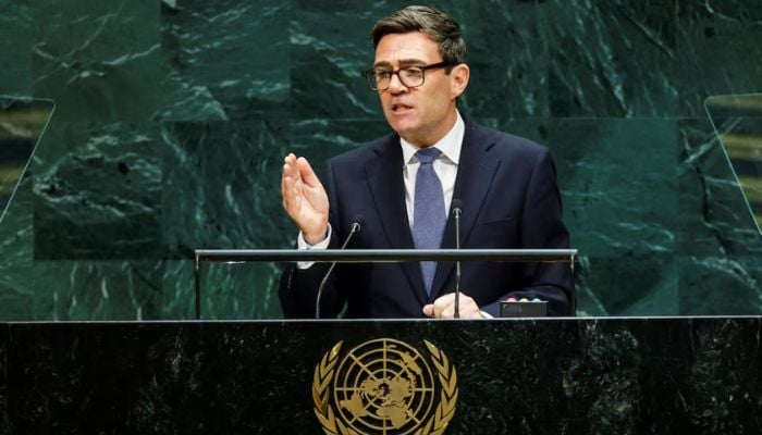 Andy Burnham unveils UK Information Defence Centre to combat AI disinformation at UN