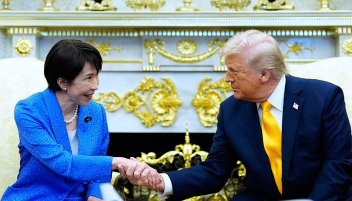 Trump lauded Takaichi as one of the great prime ministers at UN meeting