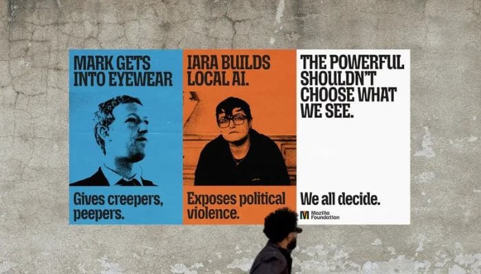 Mozilla calls out Zuckerberg, Musk in new NYC ad campaign