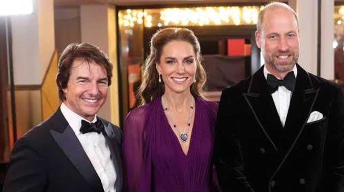 Tom Cruise extols Prince William and Kate Middleton