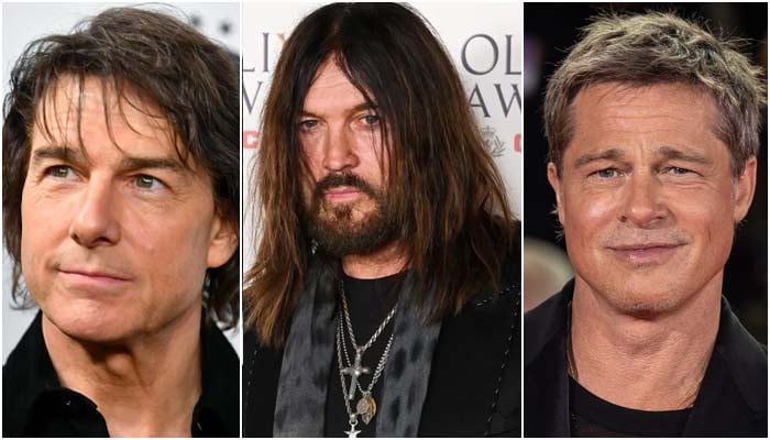 Billy Ray Cyrus relates to Tom Cruise and Brad Pitt?