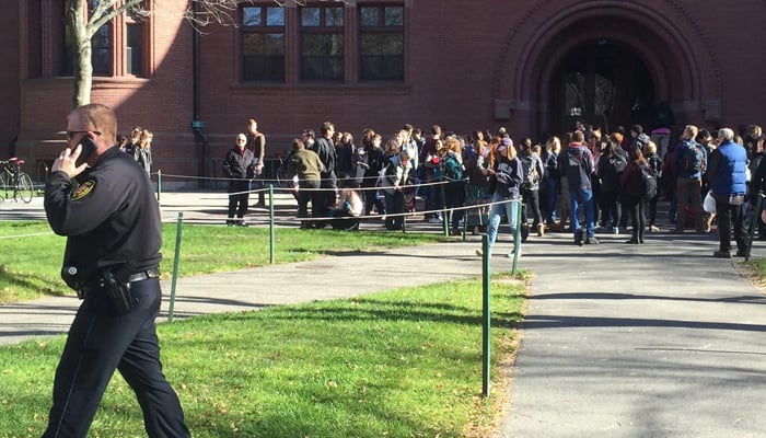 Harvard ends shelter-in-place order after someone made bomb threat