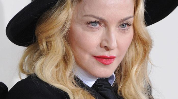 Madonna laughs off 1984 VMAs wardrobe mishap in acceptance speech