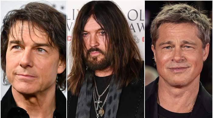 Billy Ray Cyrus relates to Tom Cruise and Brad Pitt?