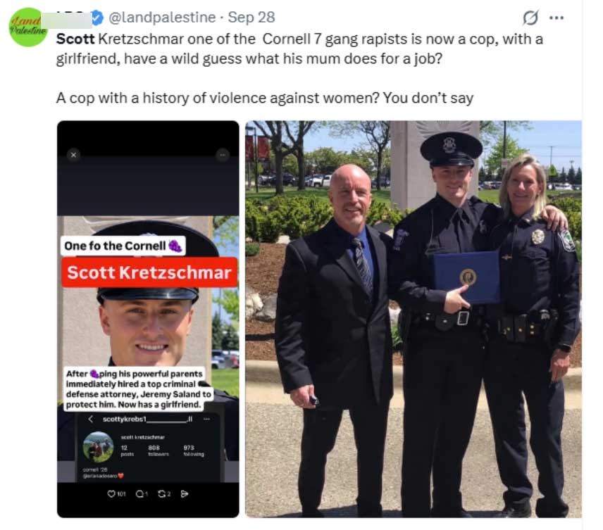 Who is Cornwell 7 ‘member’ Scott Kretzchmar?