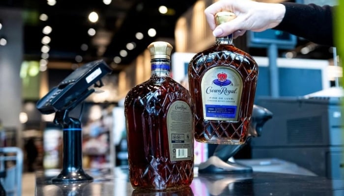 The restrictions cover some Canadian alcoholic beverages, dairy byproducts including whey, molasses and certain motorcycles