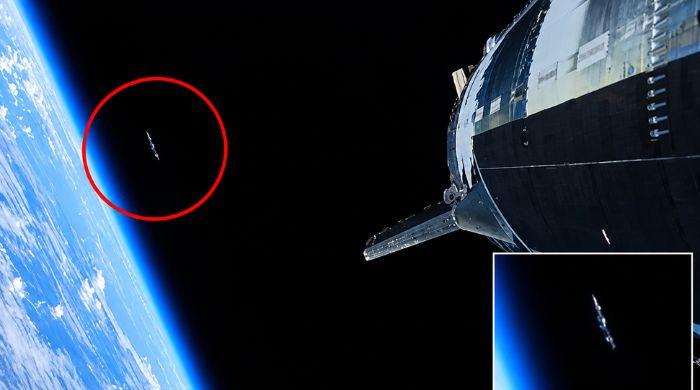 ‘UFO or alien mothership?’ Mysterious streak in Starship Flight 14 livestream  sparks wild theories 