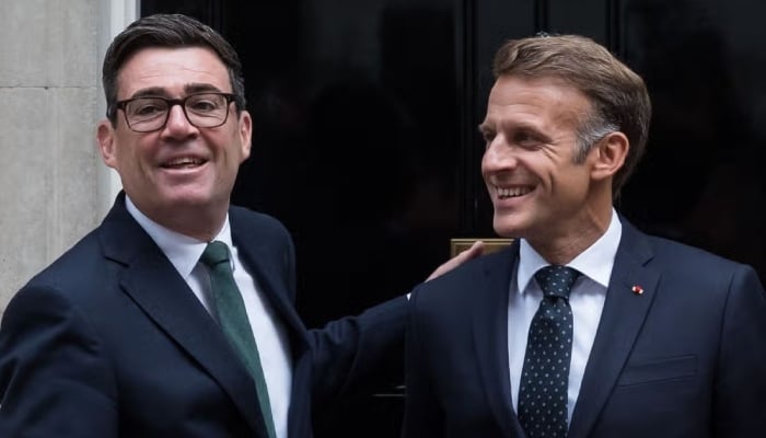 Macron tells Britain ‘welcome back’ after Burnham floats EU return