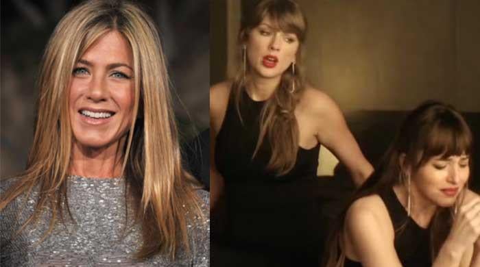 Jennifer Aniston reacts to psychologist’s take on Taylor Swift’s ‘Patient Zero’ video