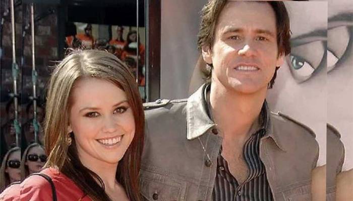Carrey with Melissa Wormer
