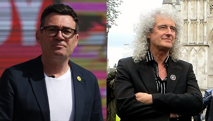 Sir Brian May warns Andy Burnham to block AI ‘before it’s too late’
