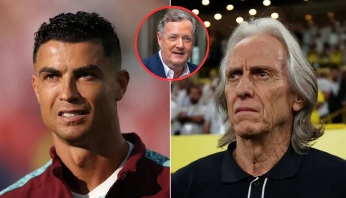 Piers Morgan vows to ‘deal with’ Jorge Jesus over Cristiano Ronaldo ‘disrespect’