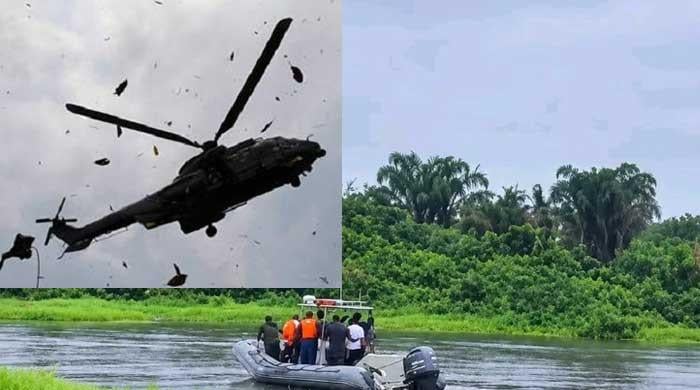 Military helicopter with 32 onboard crashes in Nigeria 