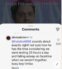 Olivia OBrien takes swipe at ex Pete Davidson for mocking female influencers