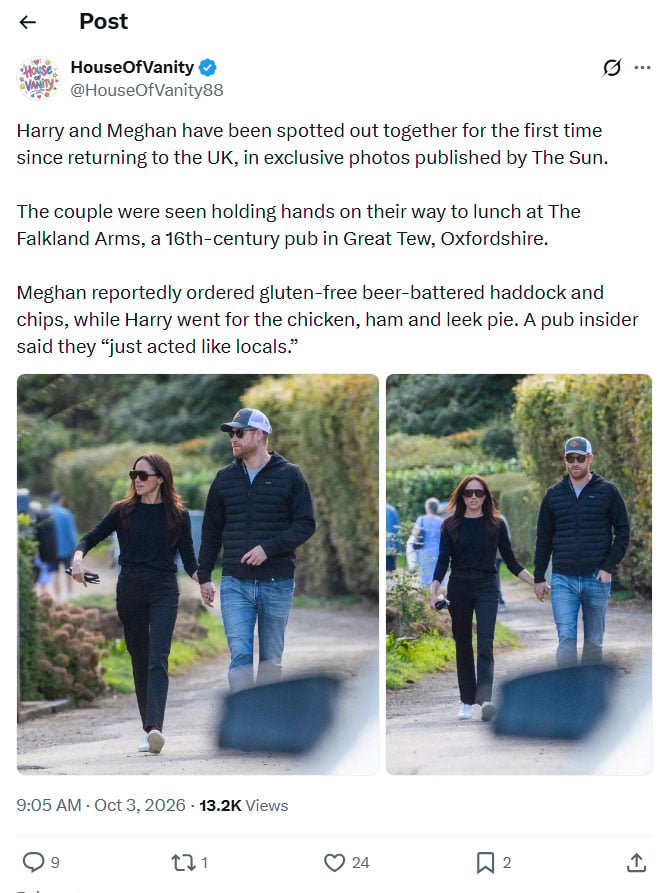 ‘Period of disharmony’ grips Prince Harry, Meghan Markle’s household