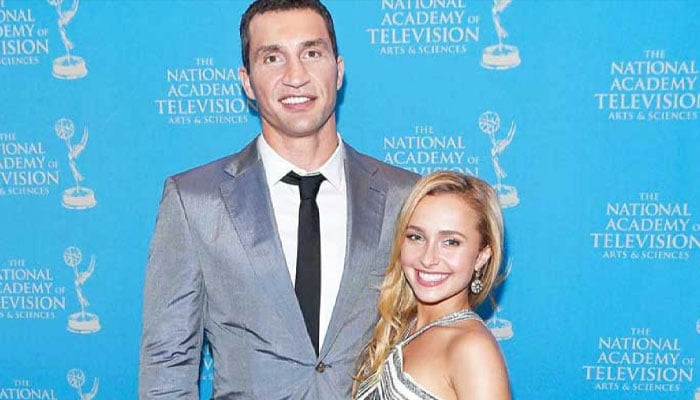 Hayden Panettiere with ex fiance Wladimir Klitschko