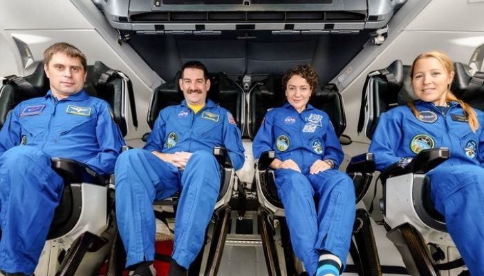 NASAs Crew-12 Dragon begins return trip from space station