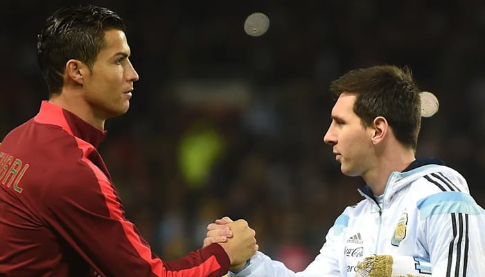 Cristiano Ronaldo honours Lionel Messi as he retires