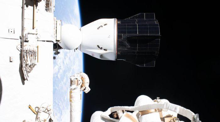 NASA's Crew-12 Dragon begins return trip from space station