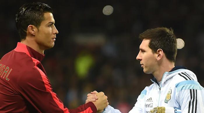 Cristiano Ronaldo honours Lionel Messi as he retires