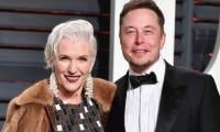 Elon Musk's mother leaves him emotional with heartfelt remarks