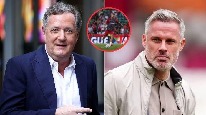 Jamie Carragher, Piers Morgan in heated clash over Cristiano Ronaldo 