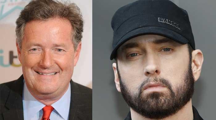 Piers Morgan name-checks Eminem after 'Lose Yourself' blasts out at Arsenal-Leeds clash