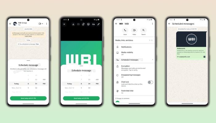 WhatsApp to let you schedule texts, photos, videos: Check details here