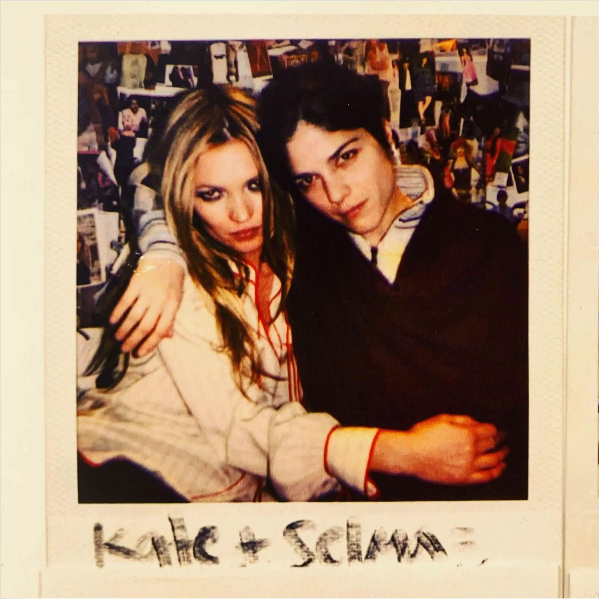 Blair also described biting Kate Moss’s finger in a London hotel suite