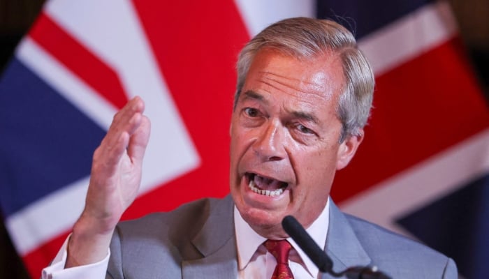 Nigel Farage claimed migrant camps were affected by regular shootings and stabbings, blaming international criminal organisations