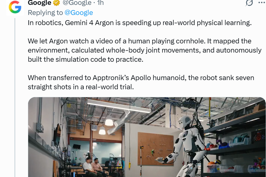 Google’s flagship AI model Gemini 4 Argon is here: What developers need to know