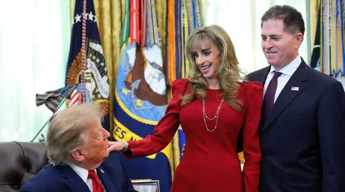 Michael Dell stands by wife Susan after White House appearance draws online mockery 